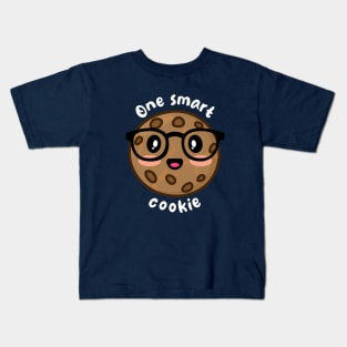 One smart cookie (on dark colors) Kids T-Shirt